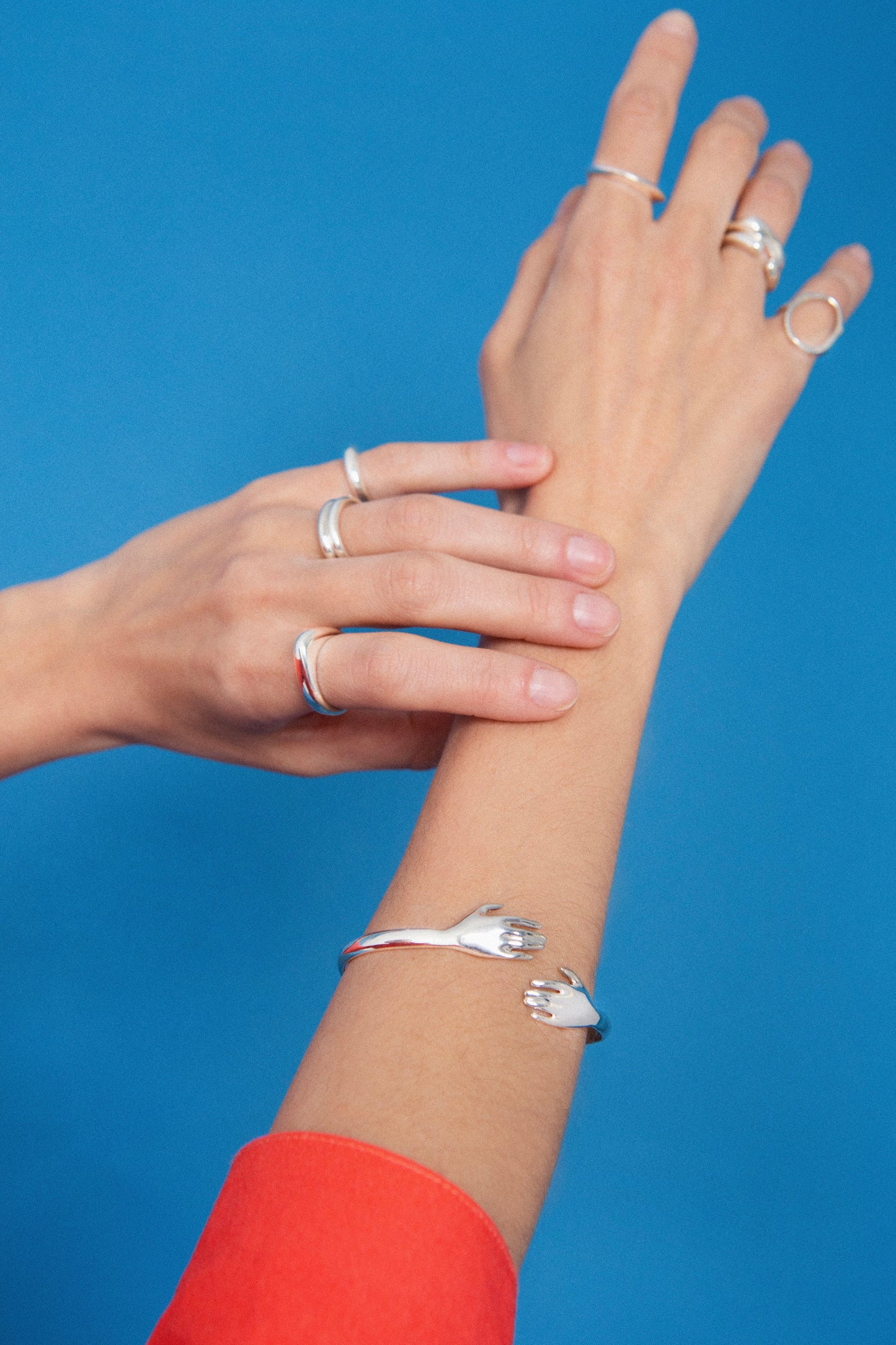 ANGALΙÁ CUFF BRACELET • SILVER