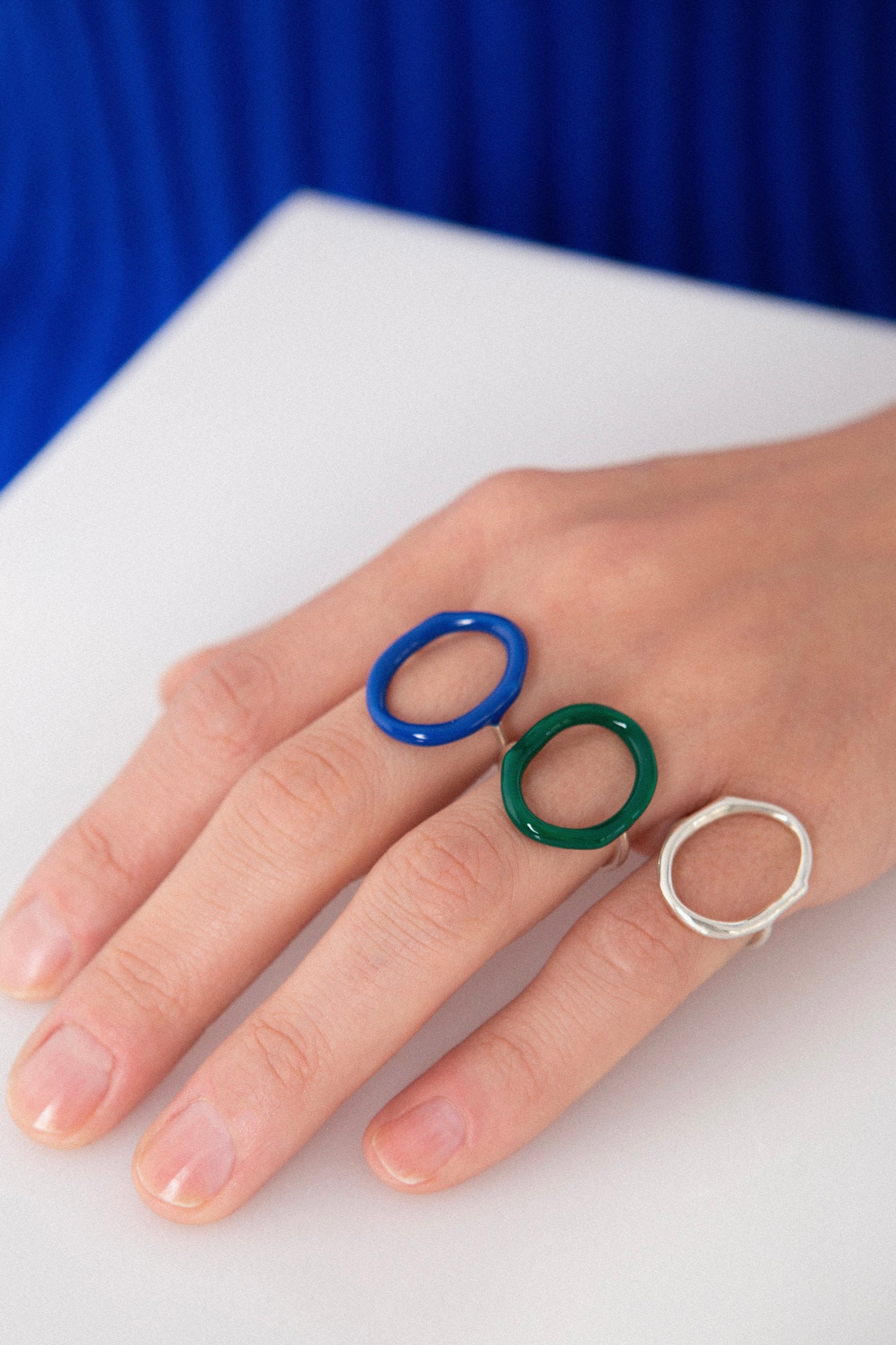 BLUE LUCIA RING
