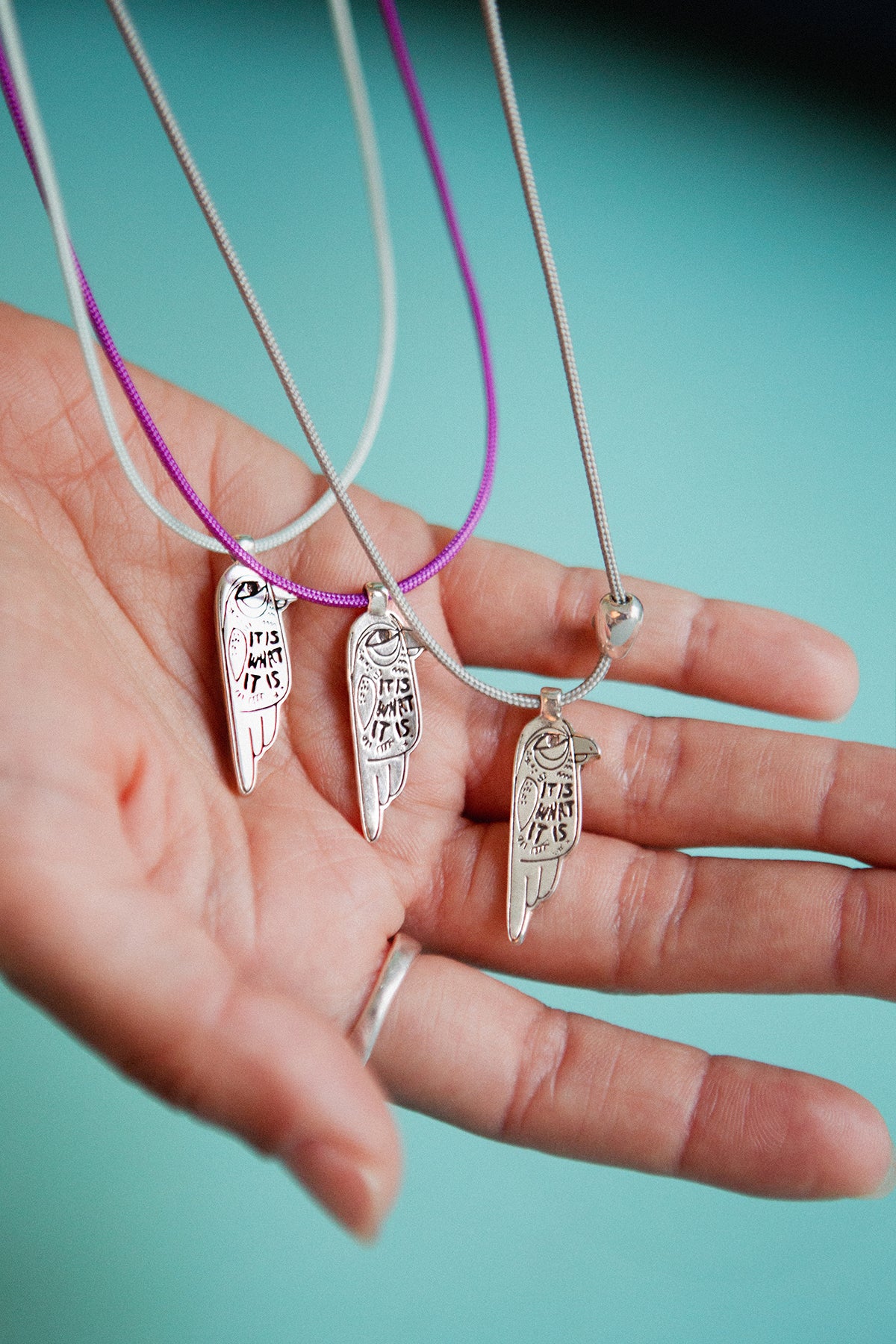IT IS WHAT IT IS PENDANT