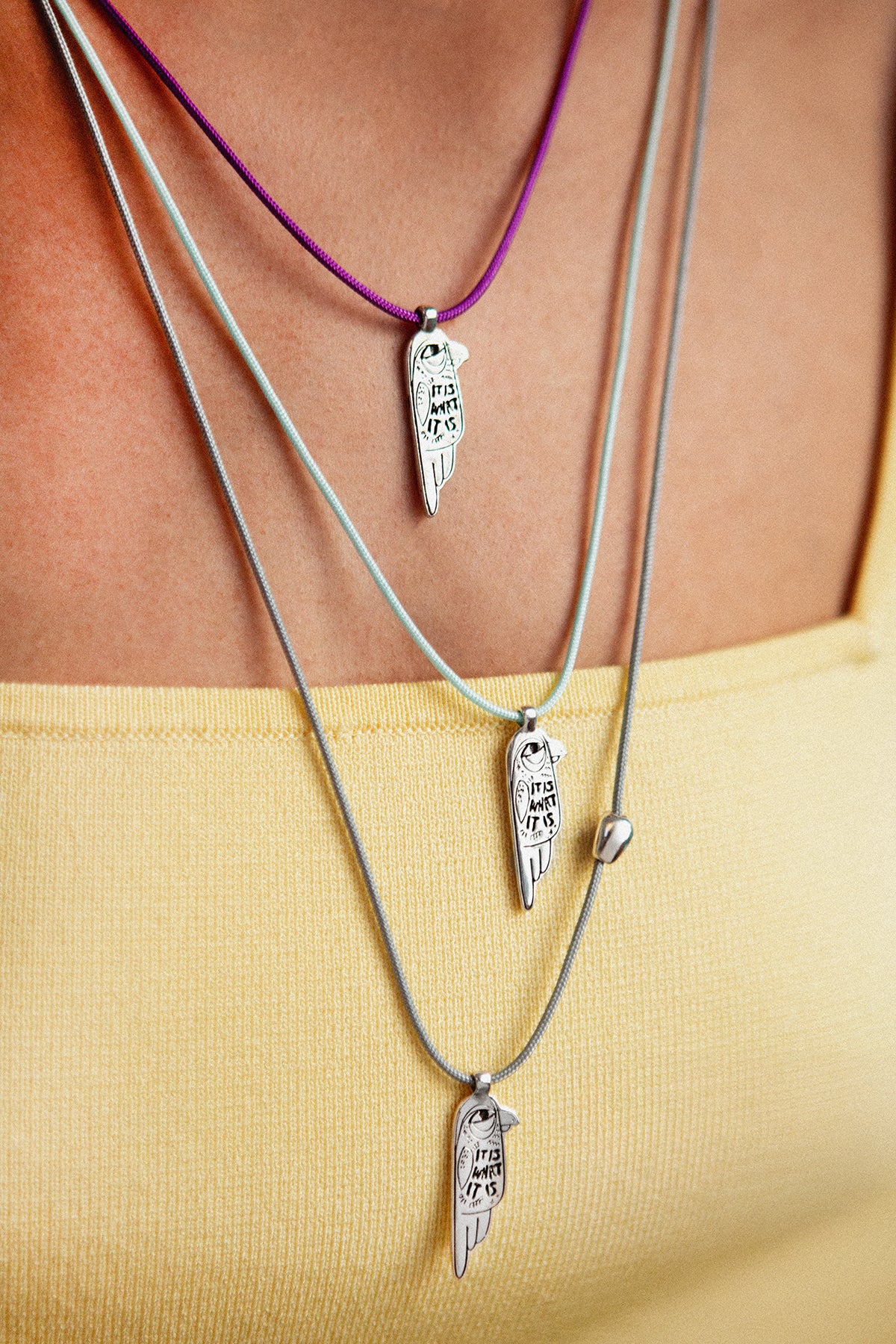 IT IS WHAT IT IS PENDANT