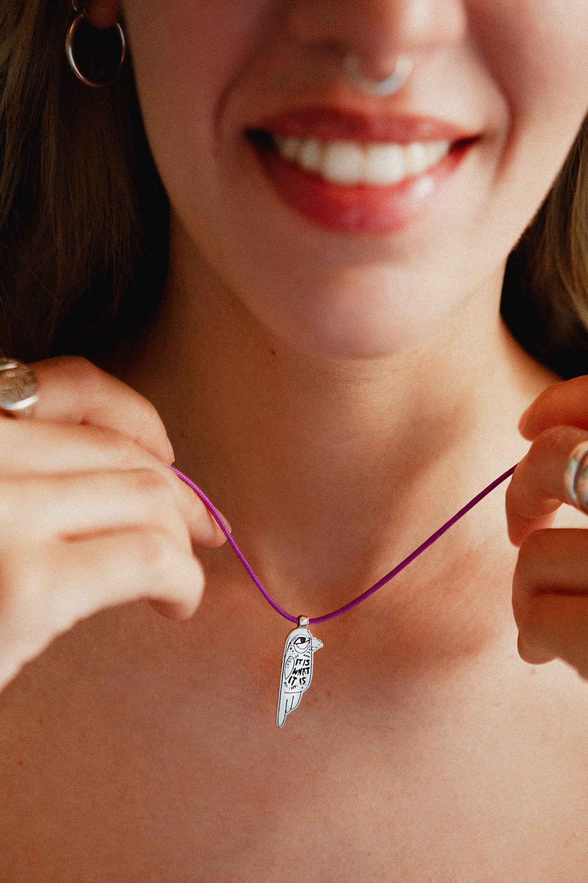 IT IS WHAT IT IS PENDANT