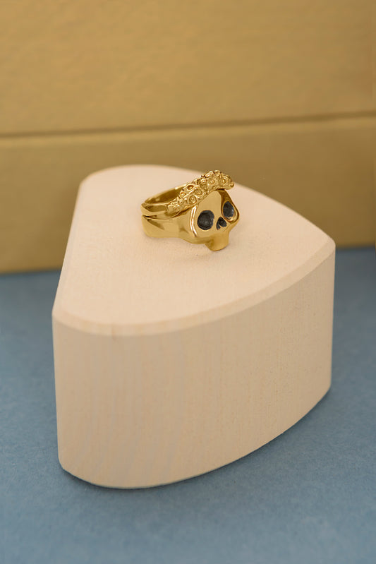 CALAVERA RING • BRONZE