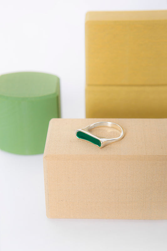 GREEN KIRA RING