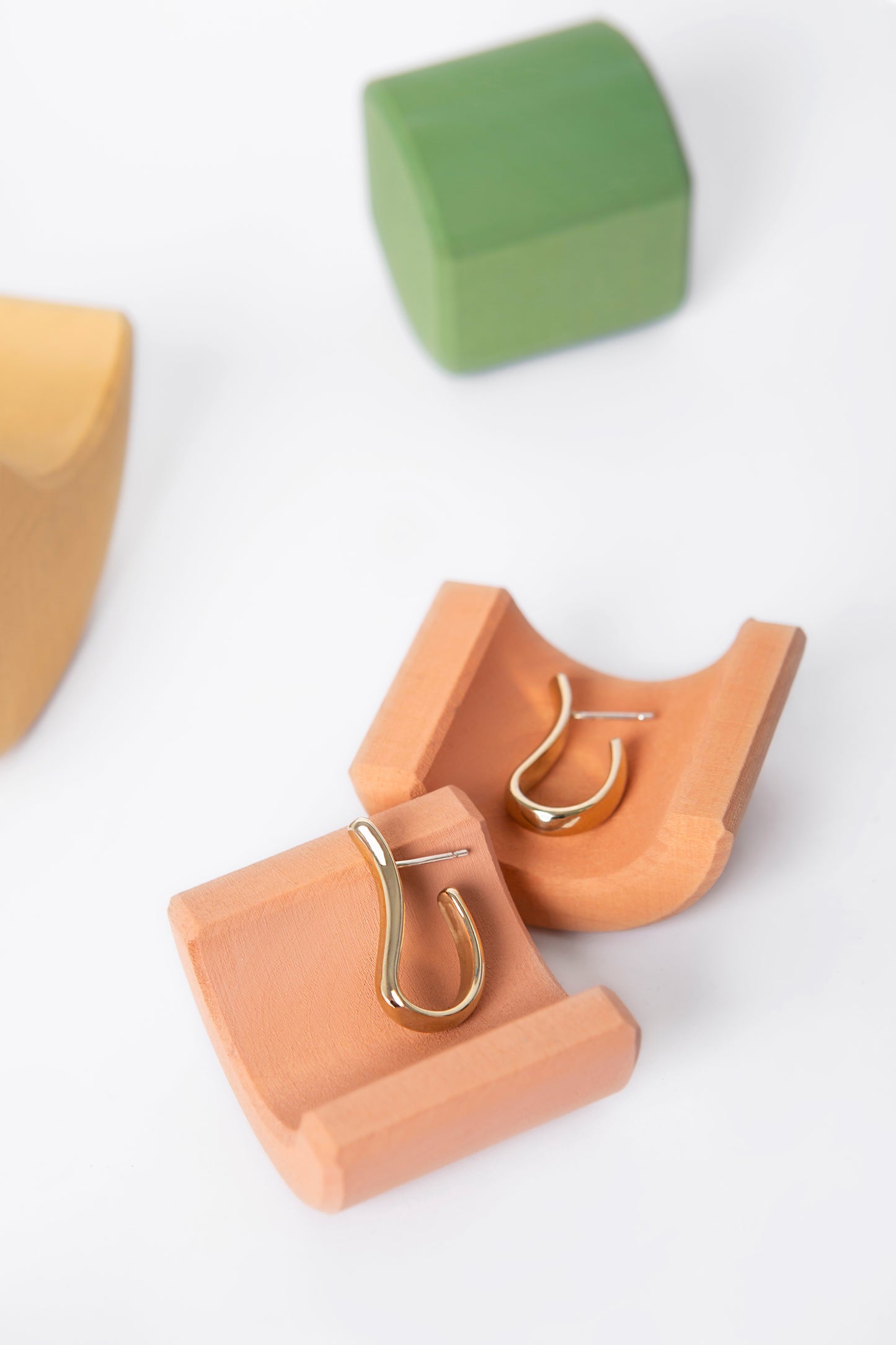 TILDA EARRINGS • BRASS