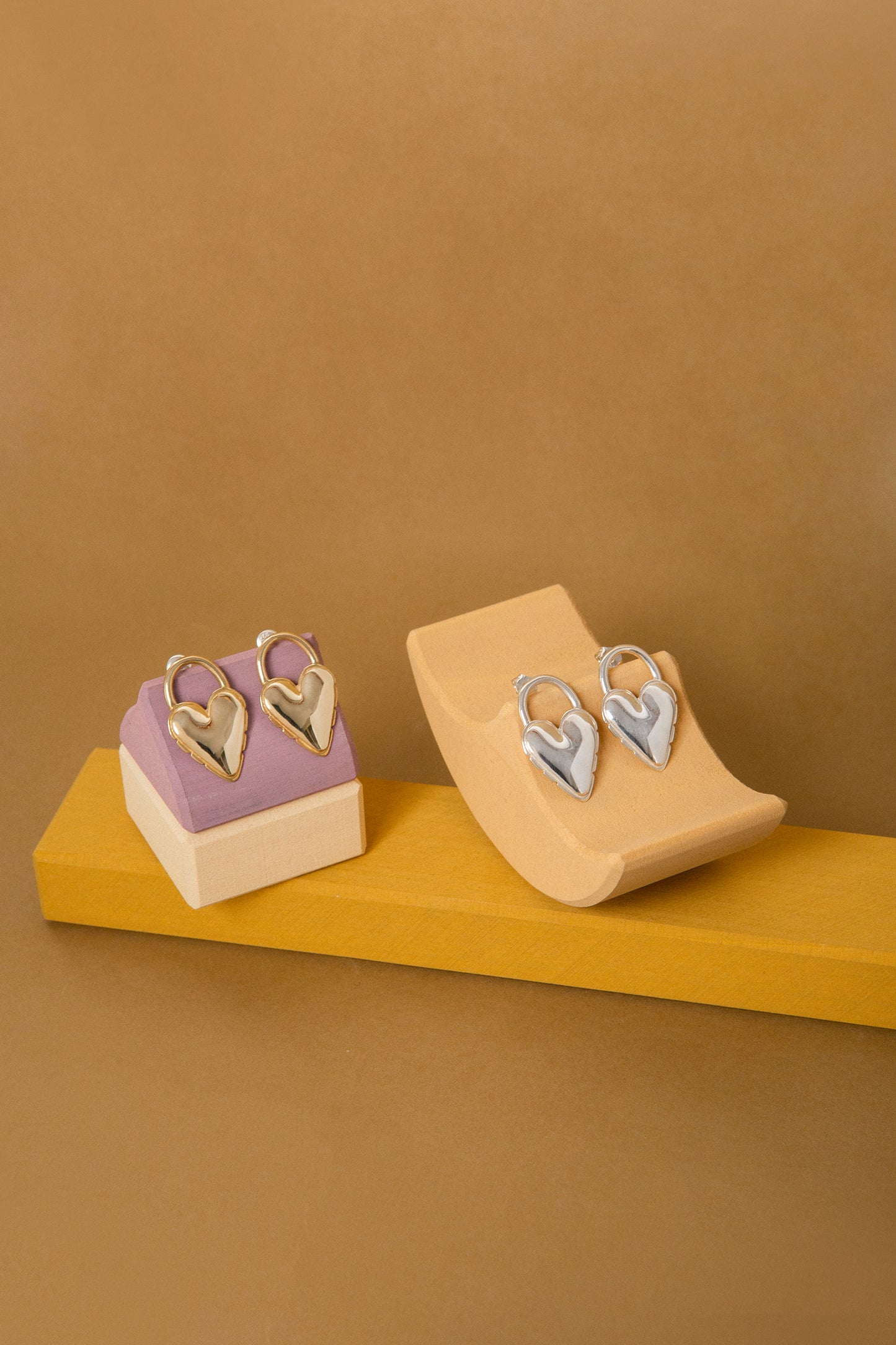 EVA EARRINGS • BRONZE