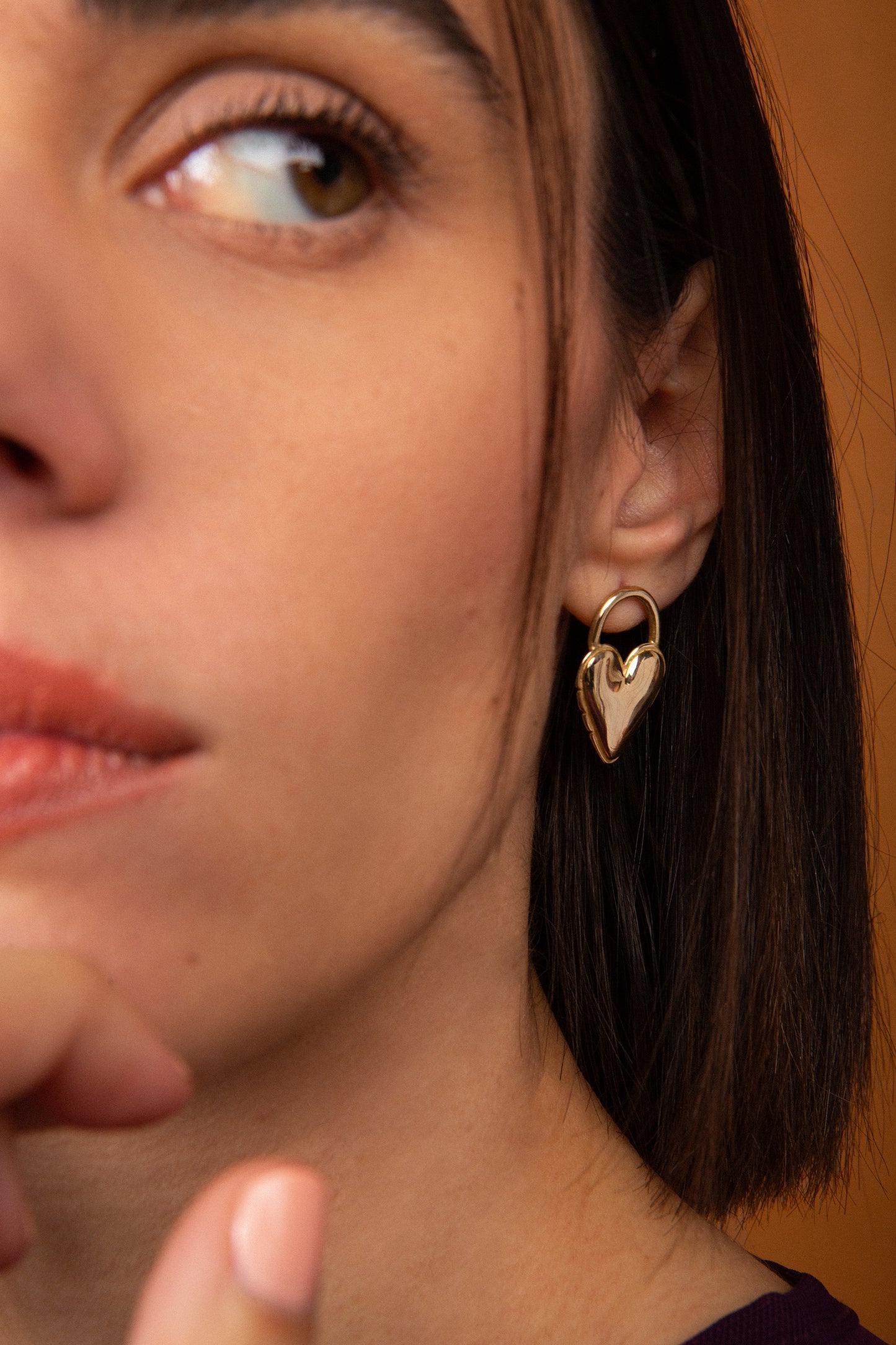 EVA EARRINGS • BRONZE