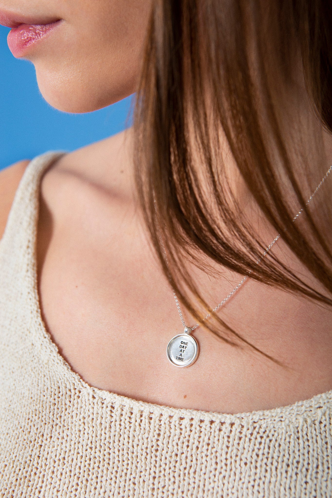 ONE DAY AT A TIME PENDANT