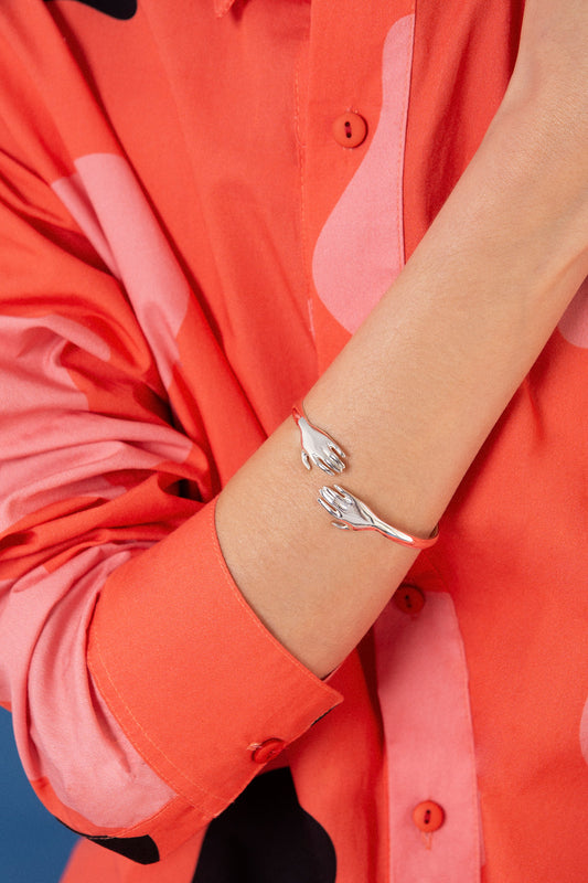 ANGALΙÁ CUFF BRACELET • SILVER