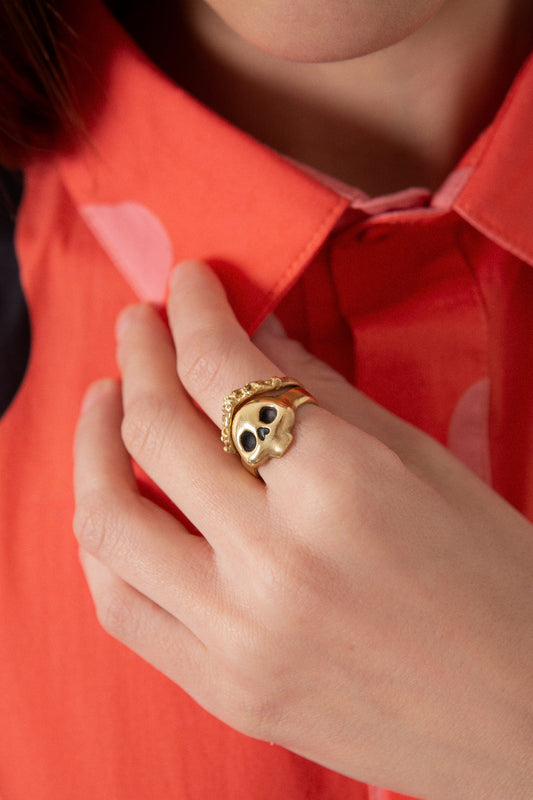 CALAVERA RING • BRONZE
