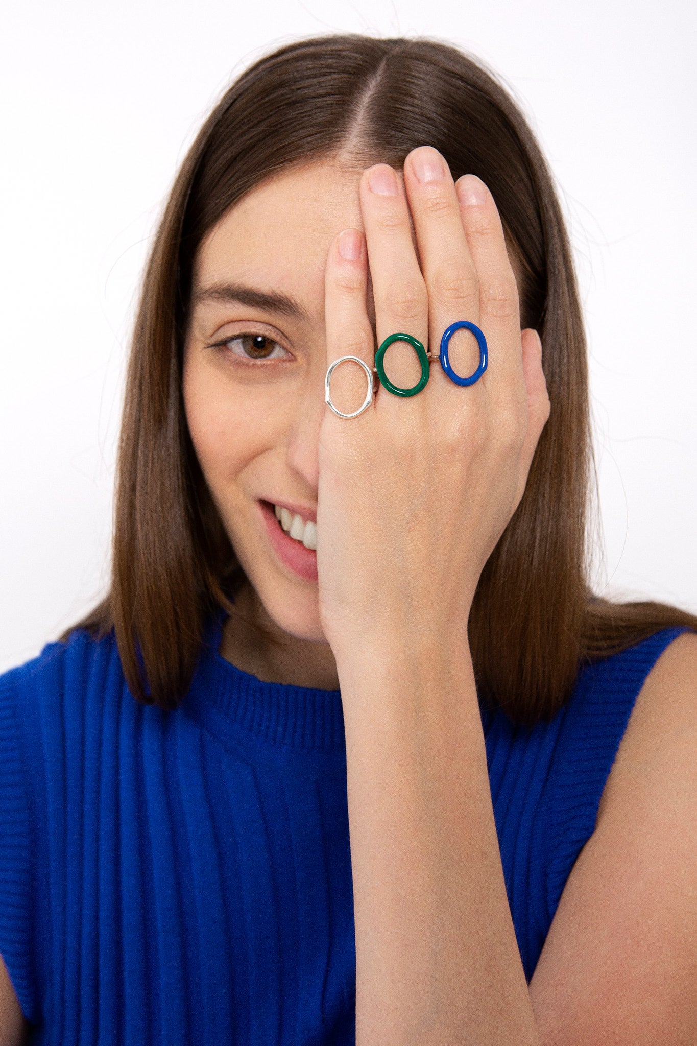 BLUE LUCIA RING