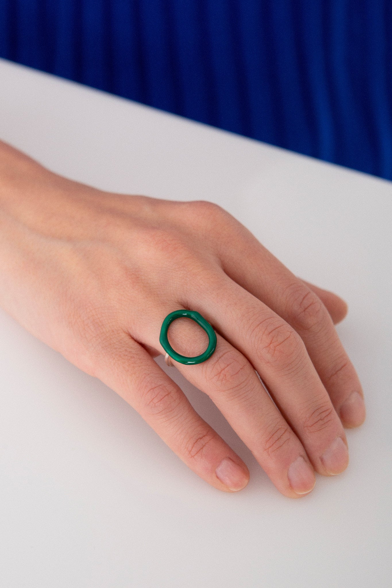 GREEN LUCIA RING