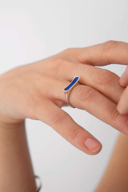 BLUE KIRA RING