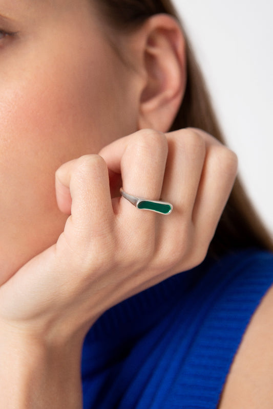 GREEN KIRA RING