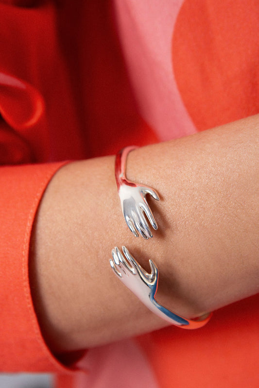 ANGALΙÁ CUFF BRACELET • SILVER