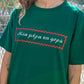 ONE DAY AT A TIME T-SHIRT • NOT TODAY × MALVINA KOKORAKI