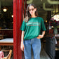 ONE DAY AT A TIME T-SHIRT • NOT TODAY × MALVINA KOKORAKI