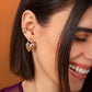 EVA EARRINGS • BRONZE