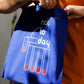 THE BLUE TOTE BAG